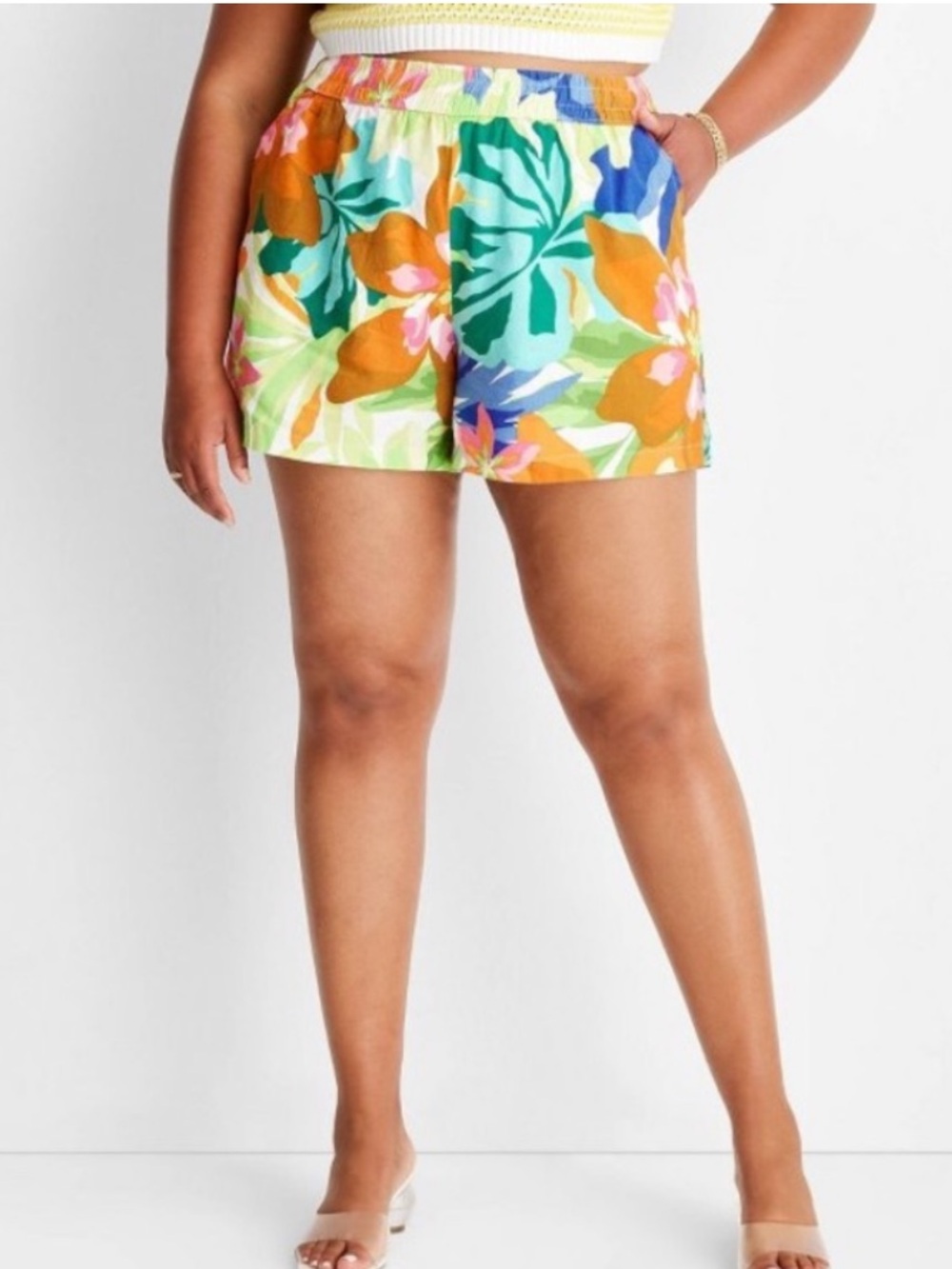 Future Collective Alani Noelle floral shorts